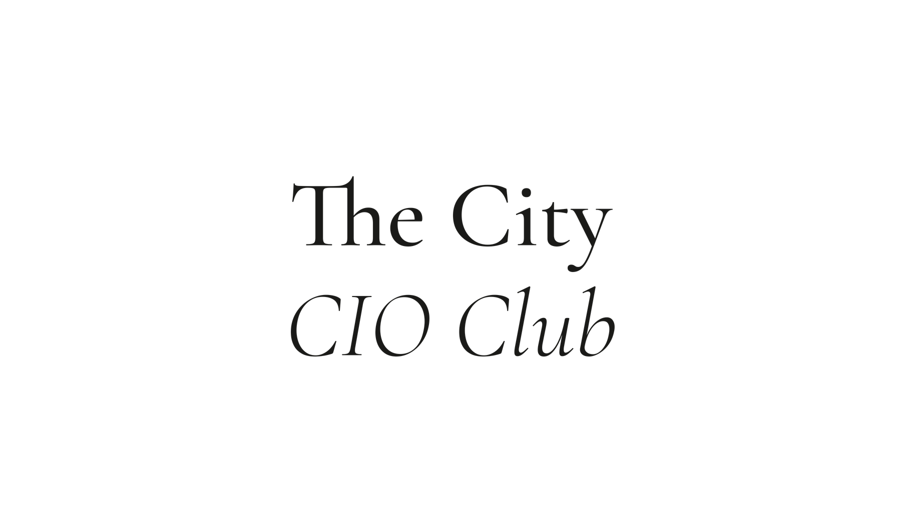 The City CIO Club